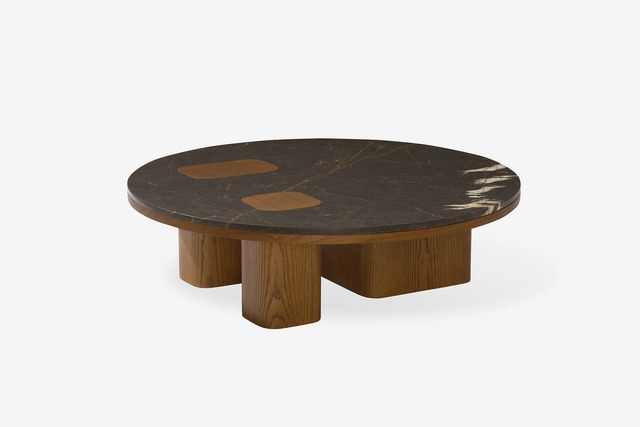 Carpanese Home Erice R Round Coffee Table