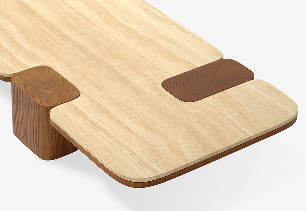 Carpanese Home Erice XL Coffee Table, view 2