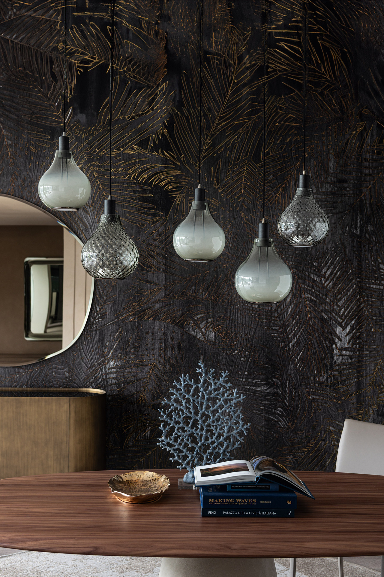 Cattelan Italia Aladdin Ceiling Light, view 3