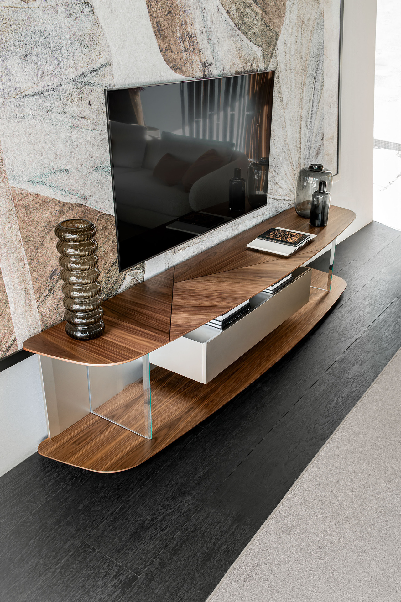 Cattelan Italia Altavista Designer TV Cabinet, view 3