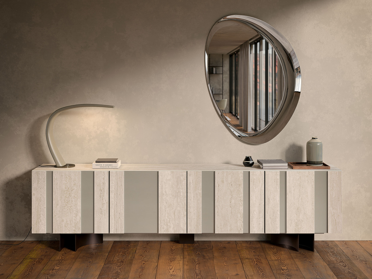 Cattelan Italia Amsterdam Keramik Sideboard, view 2