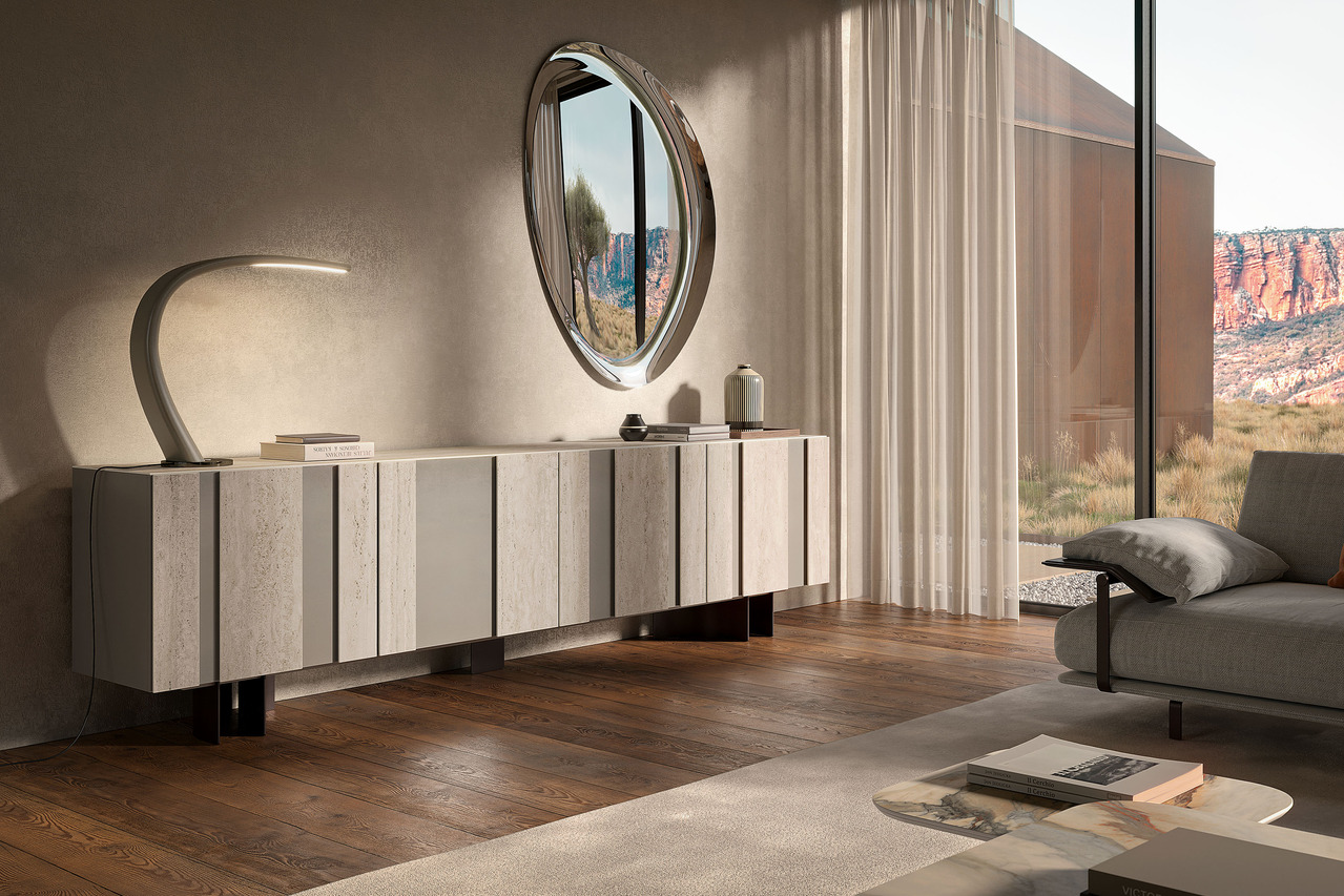 Cattelan Italia Amsterdam Keramik Sideboard, view 3