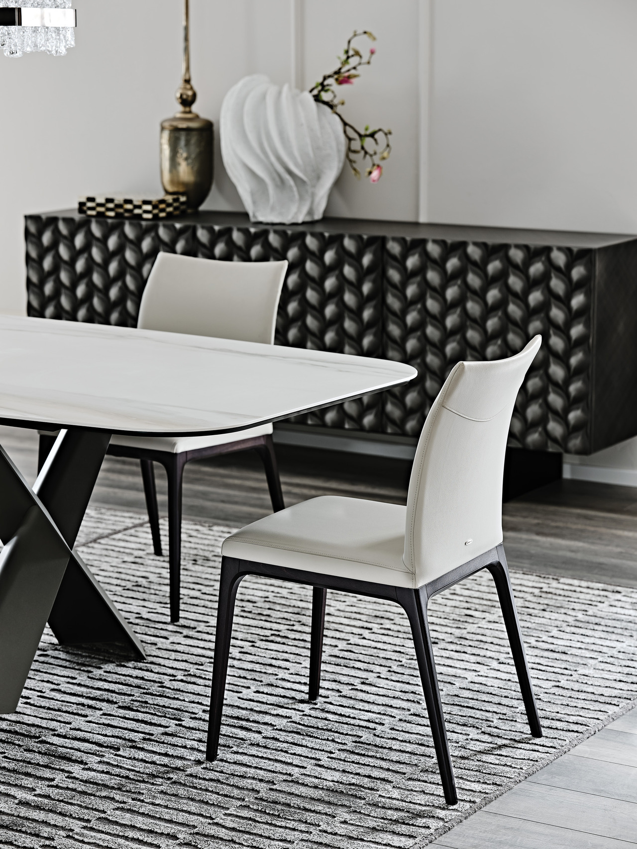 Cattelan Italia Arcadia Chair with Armrests, view 4