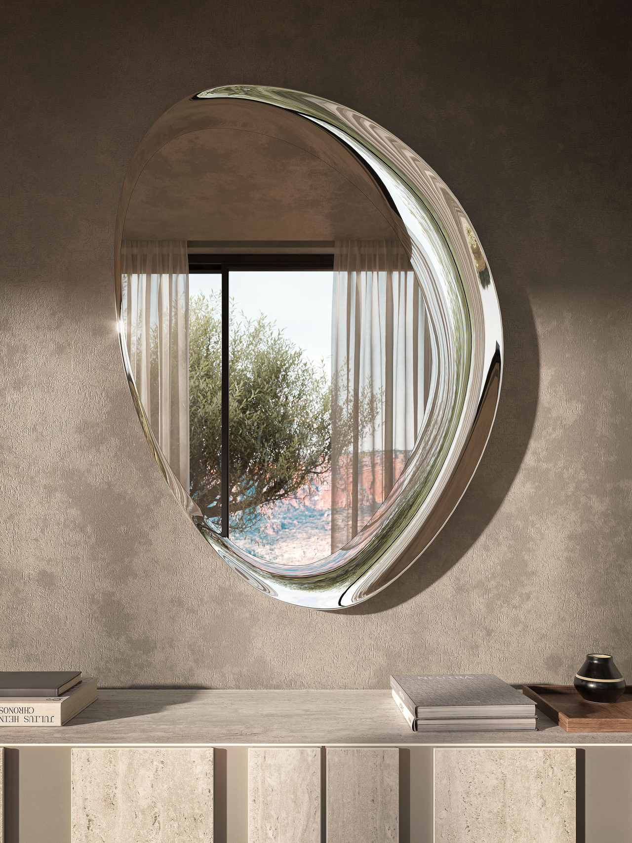 Cattelan Italia Ascot Magnum Designer Mirror