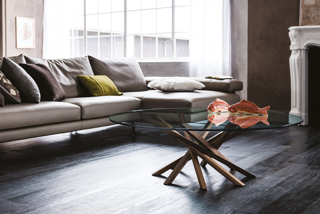 Cattelan Italia Atari Glass Coffee Table
