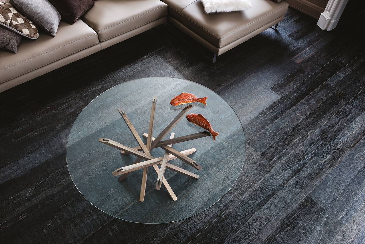 Cattelan Italia Atari Glass Coffee Table, view 2