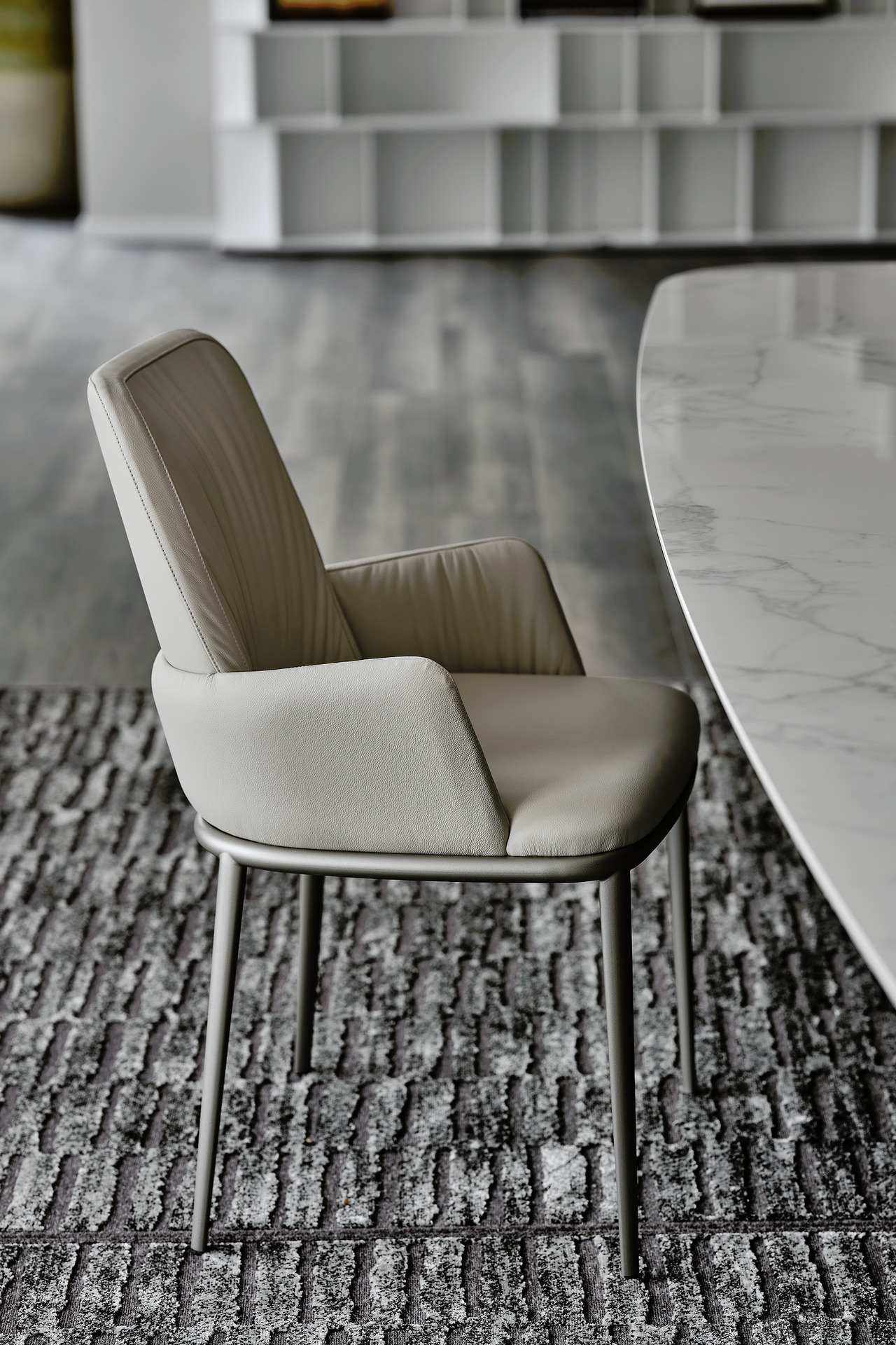 Cattelan Italia Belinda ML Chair with Armrests, view 2