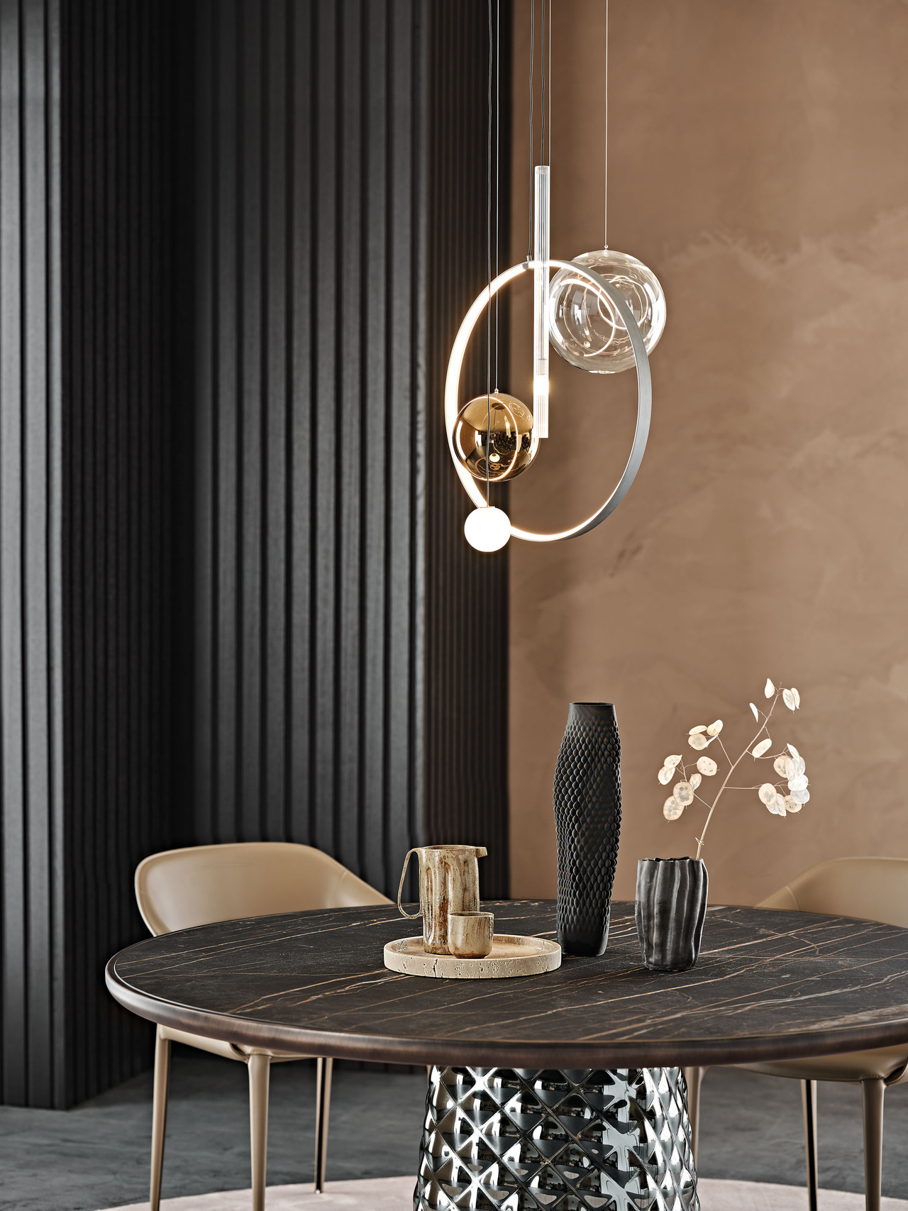 Cattelan Italia Biarritz Ceiling Light, view 2
