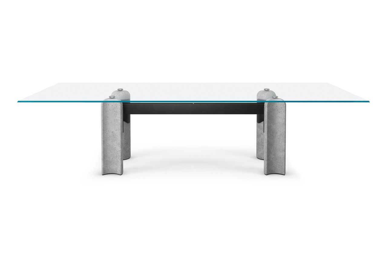 Cattelan Italia Bilbao Glass Table