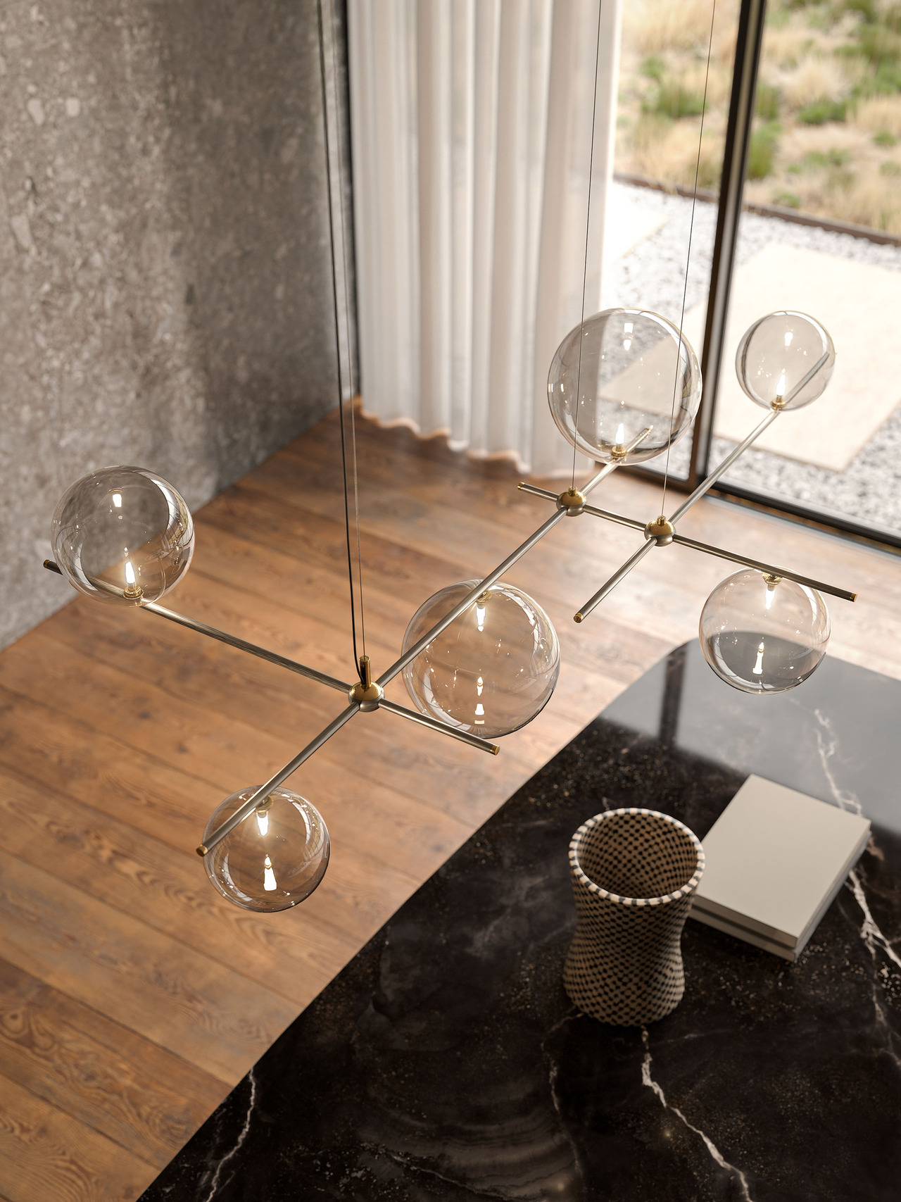 Cattelan Italia Bloom Ceiling Light, view 4