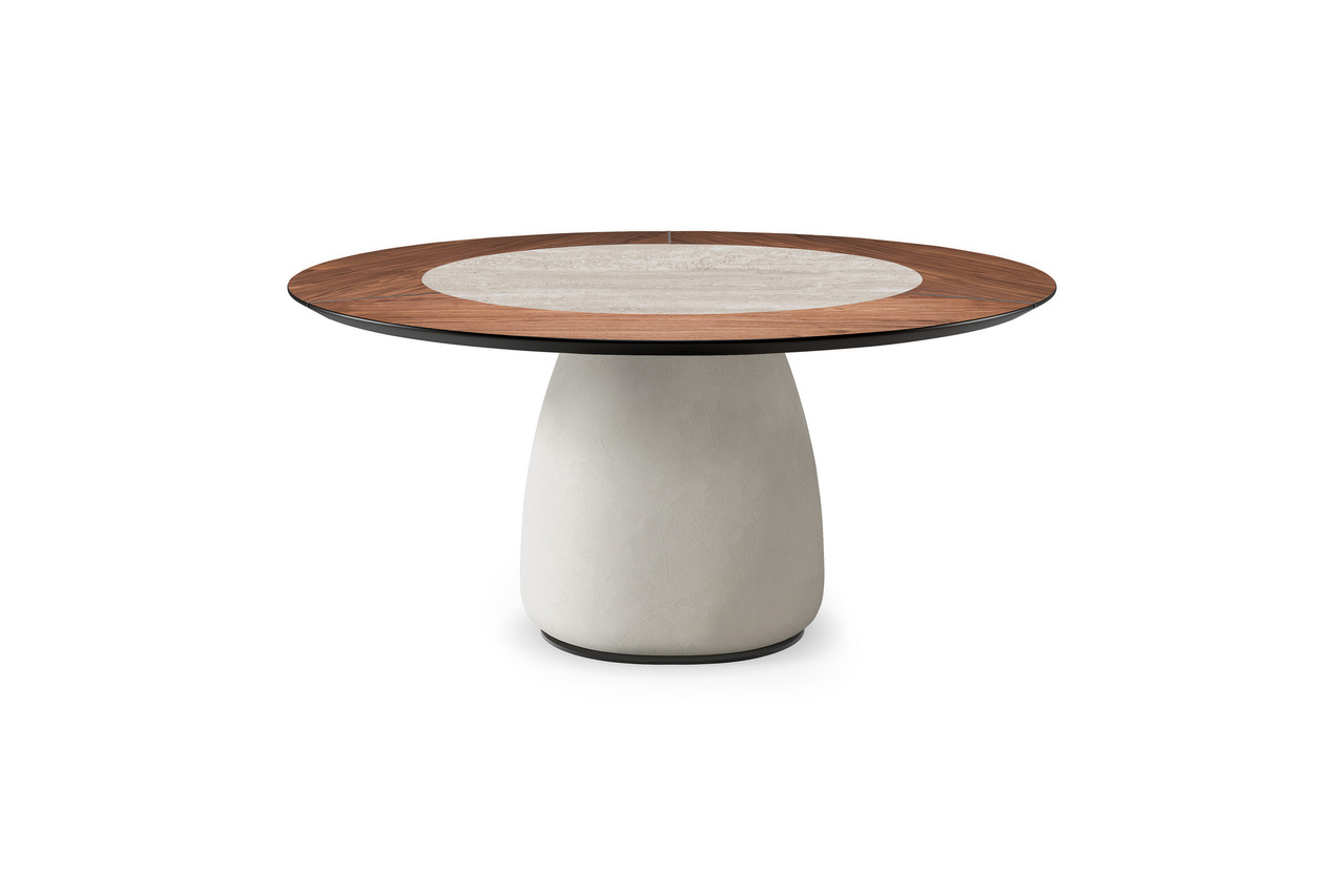 Cattelan Italia Botero Ker-Wood Round Table, view 3