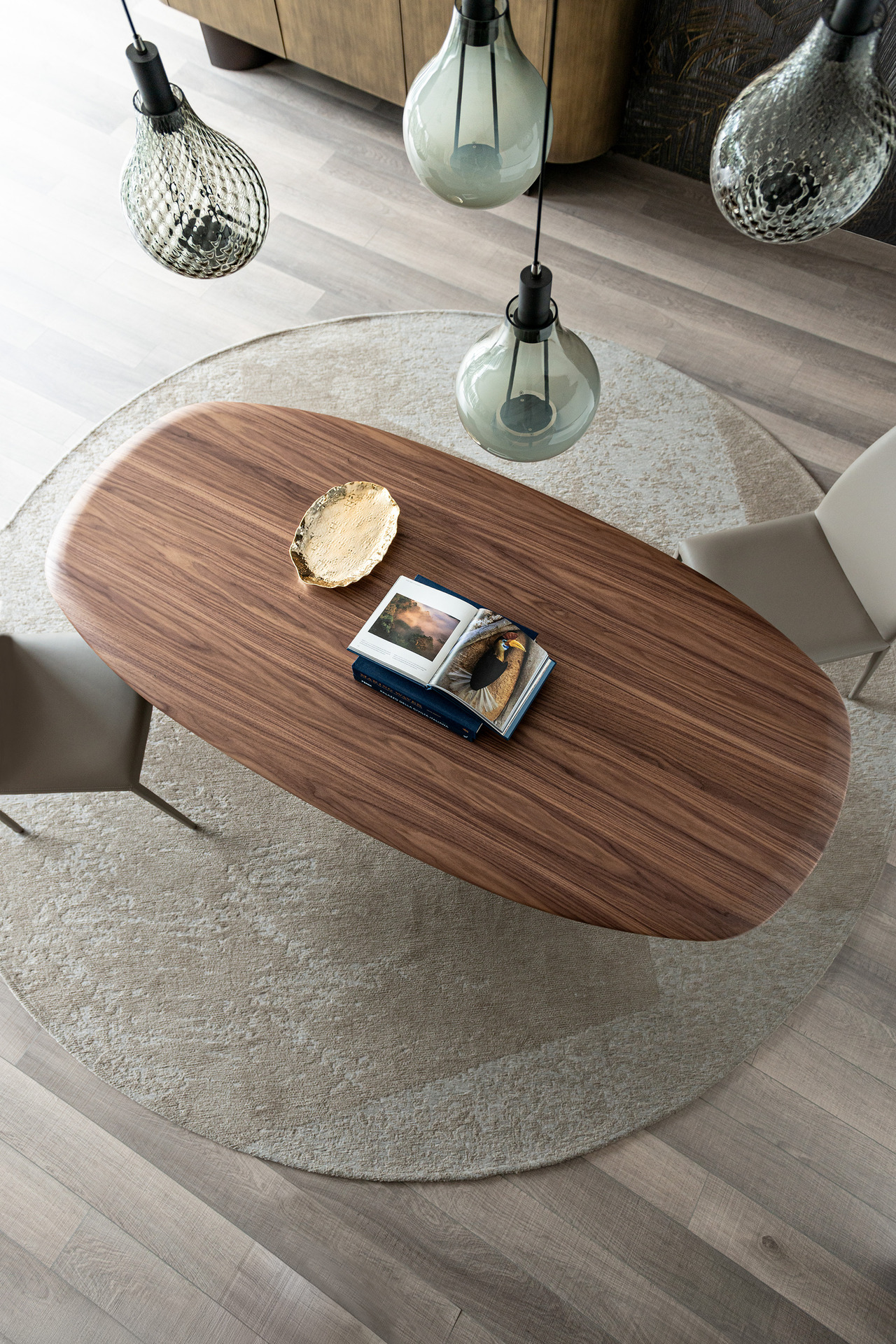 Cattelan Italia Botero Wood Table, view 3