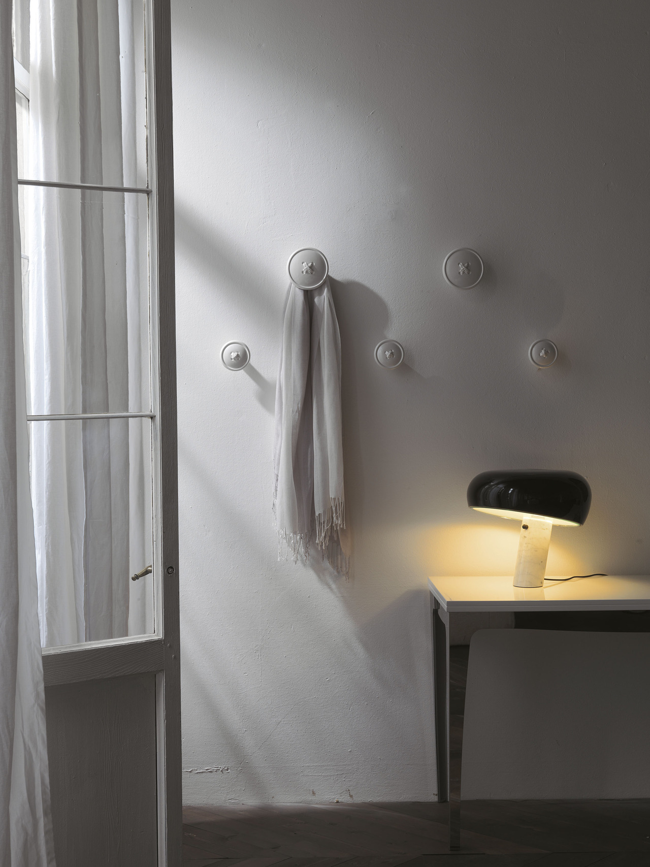 Cattelan Italia Bottone Wall Coat Hook, view 2
