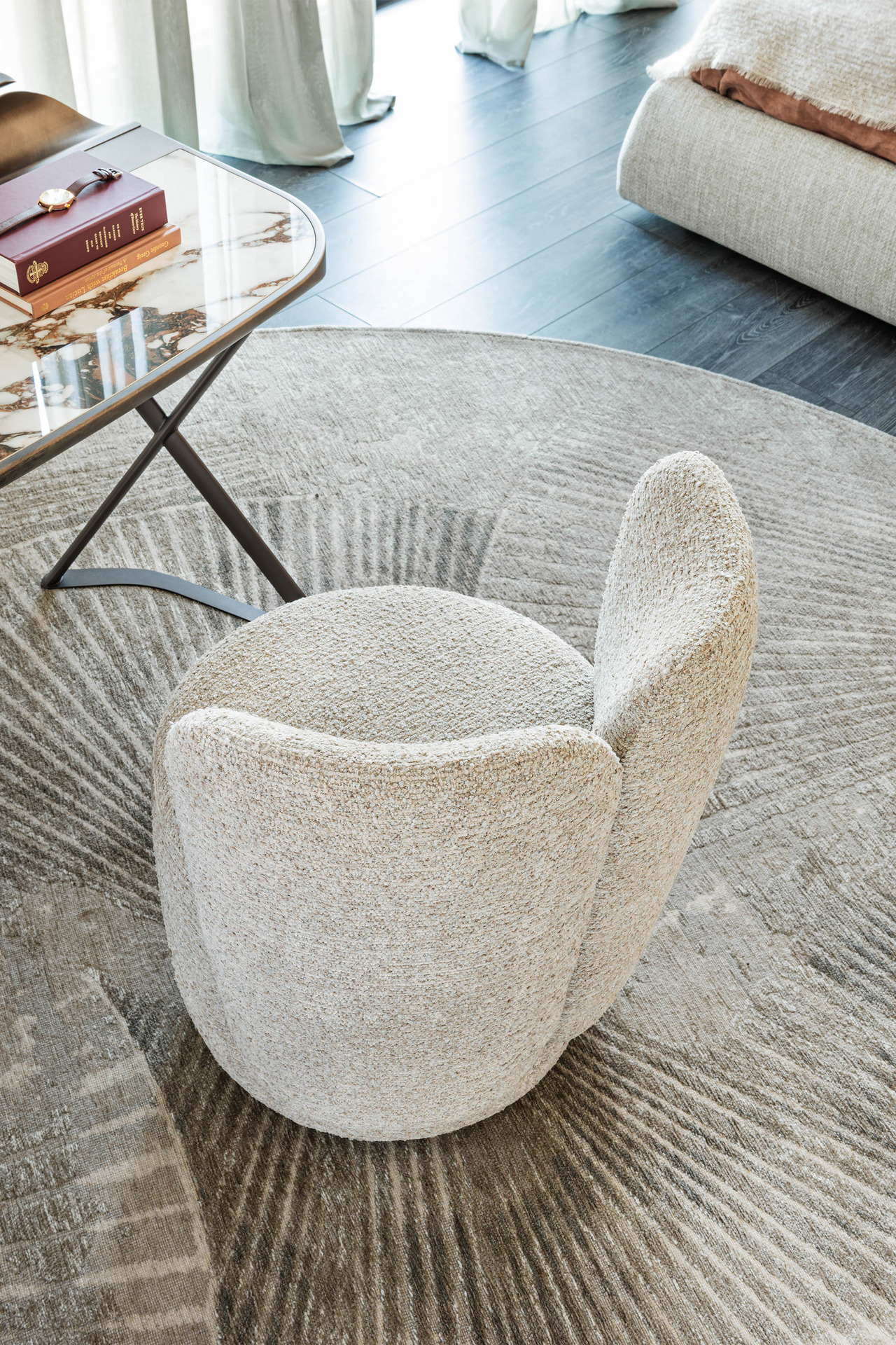 Cattelan Italia Britney Turn Armchair, view 4