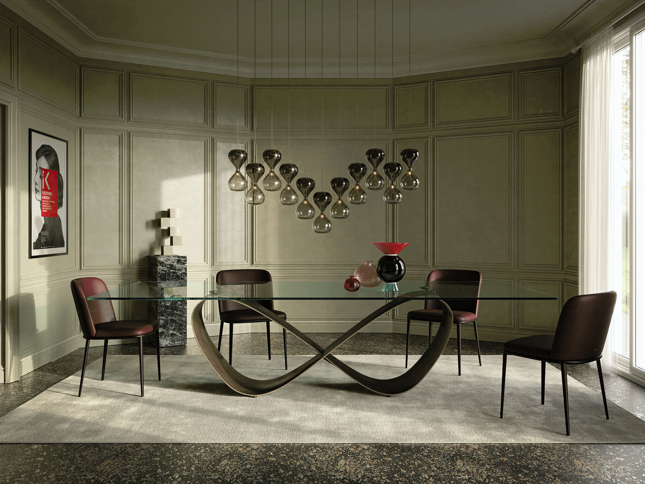 Cattelan Italia Butterfly Table, view 2