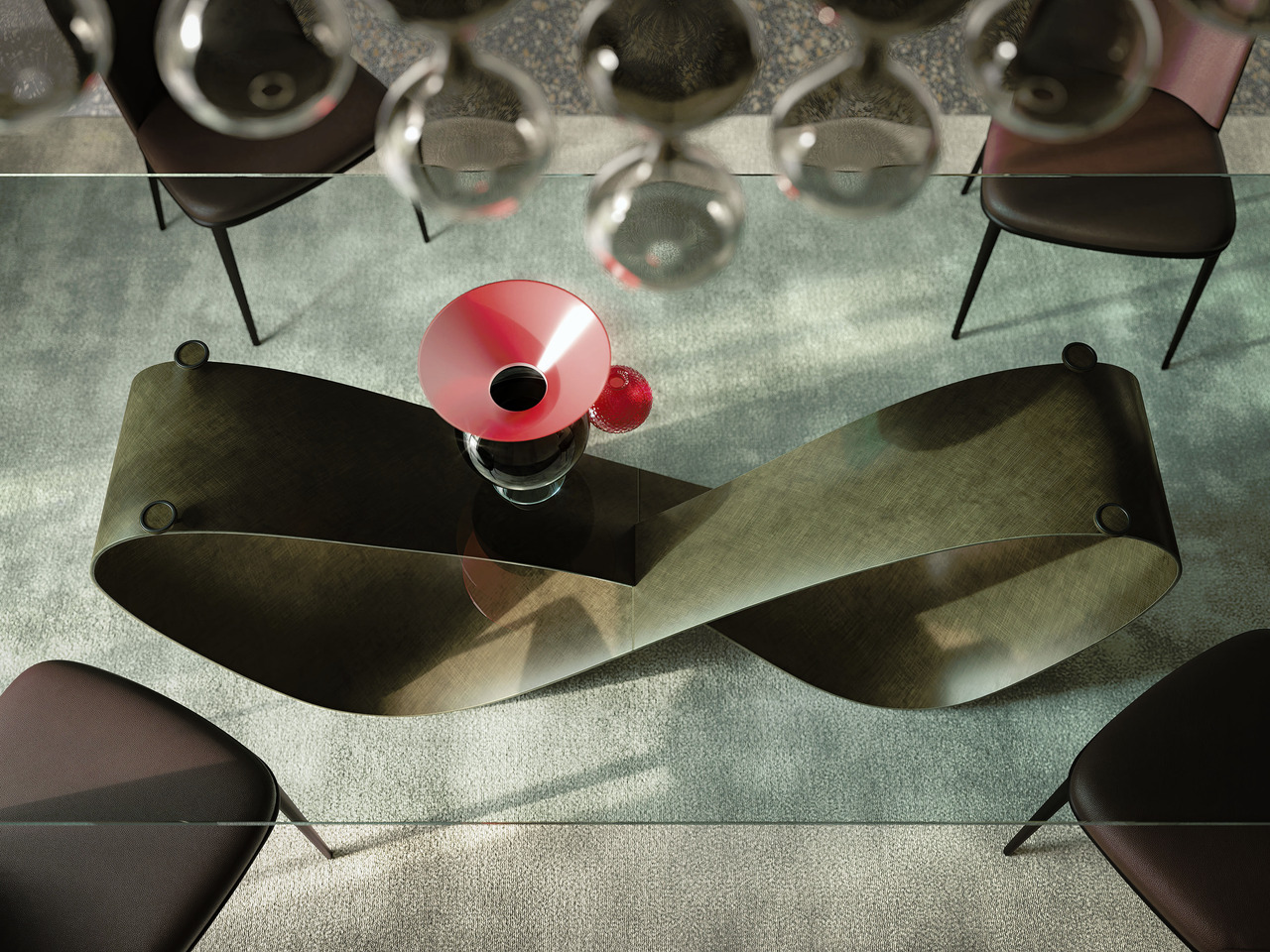 Cattelan Italia Butterfly Table, view 4