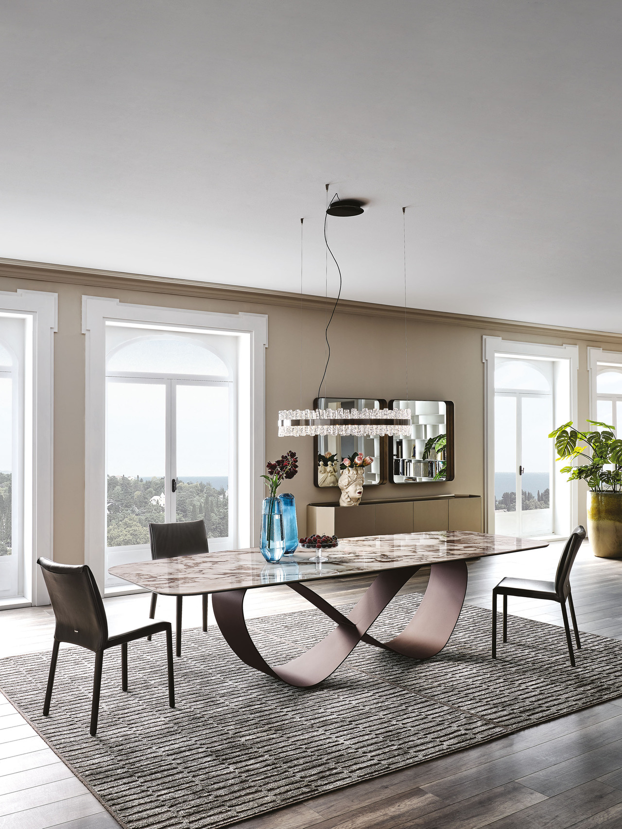 Cattelan Italia Butterfly Keramik Dining Table, view 2