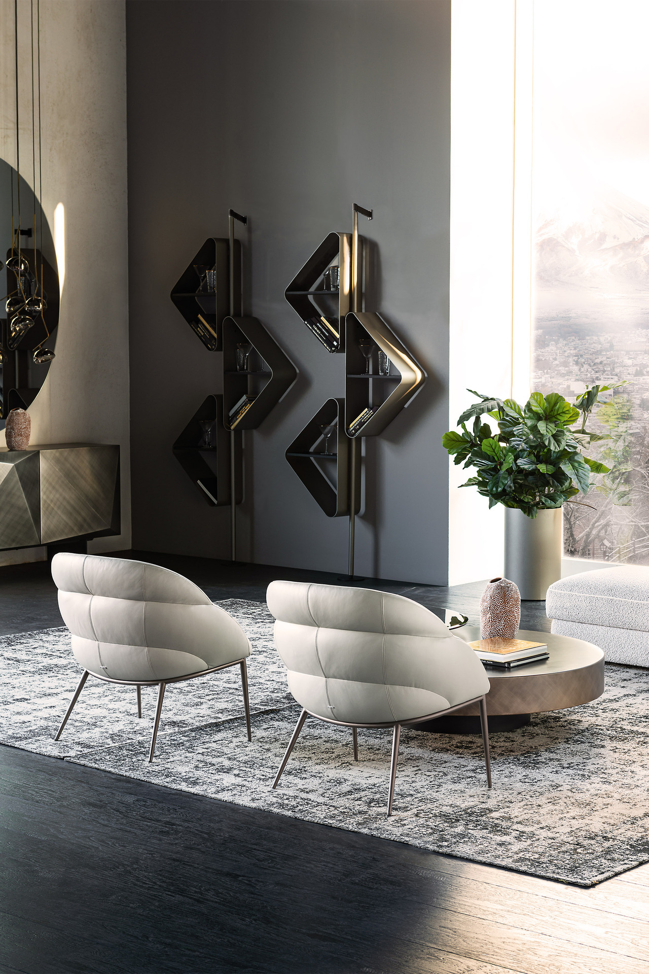 Cattelan Italia Camilla Lounge Armchair, view 2