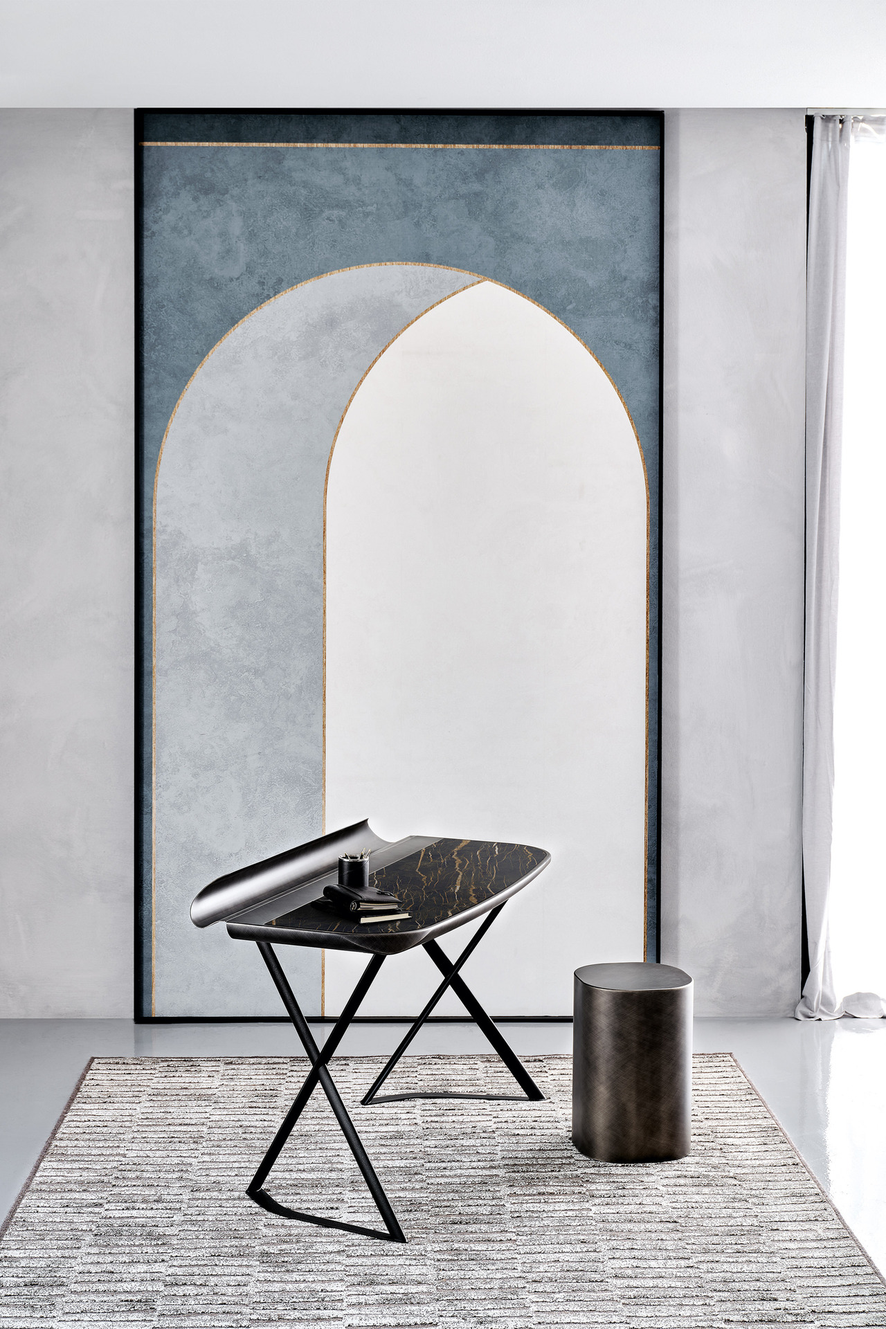 Cattelan Italia Cocoon Keramik Desk, view 2
