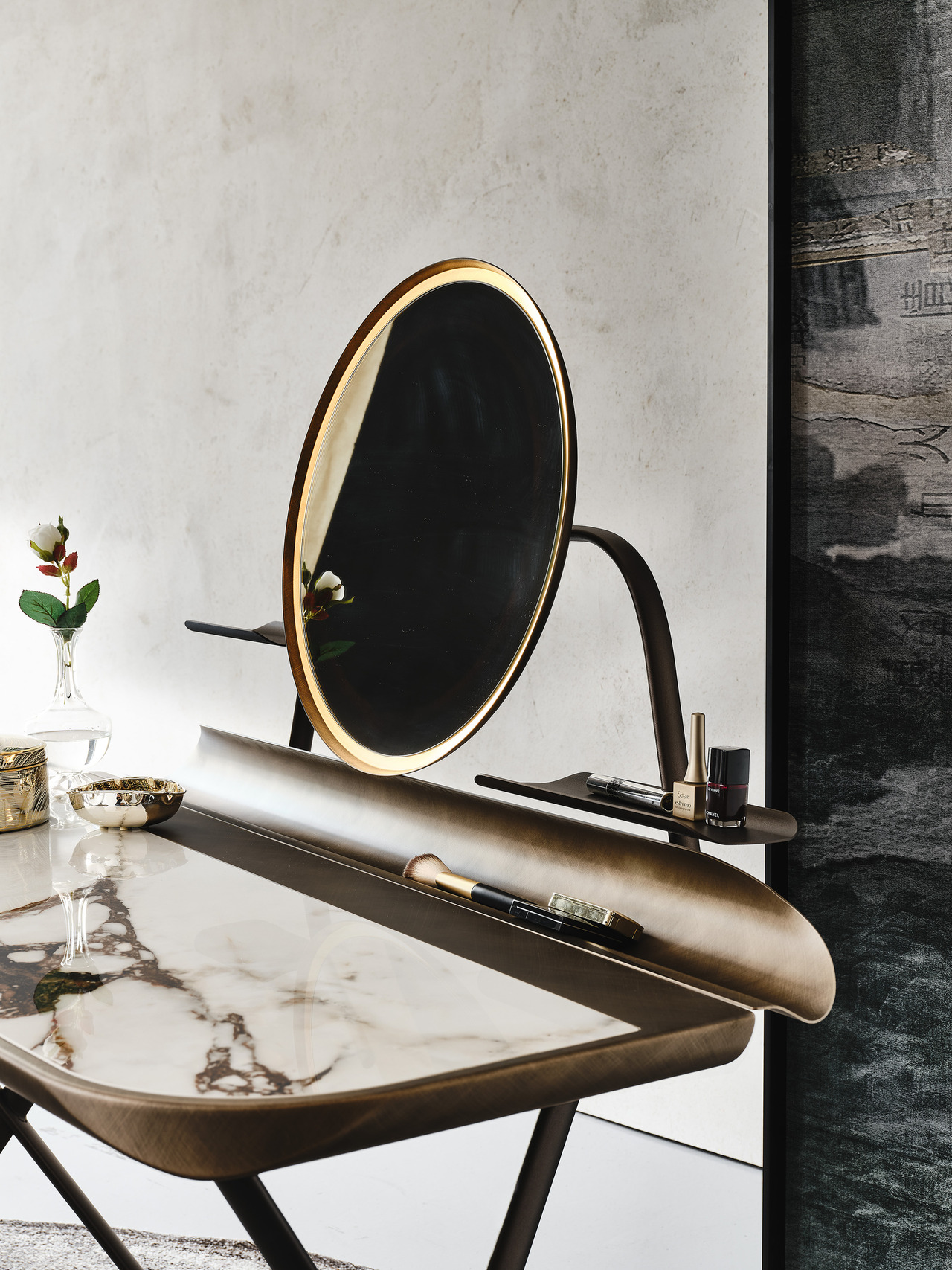 Cattelan Italia Cocoon Trousse Keramik Dressing Table, view 2