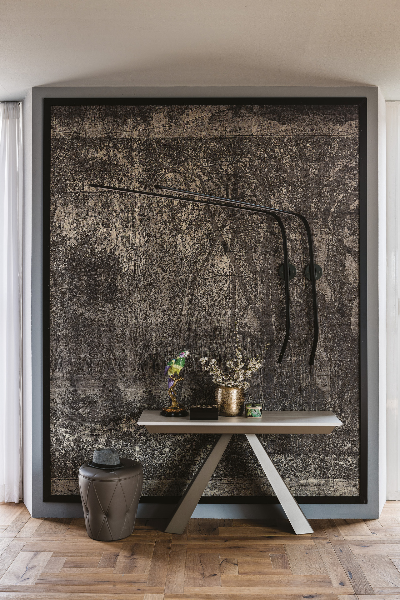 Cattelan Italia Convivium Extendable Console Table, view 2