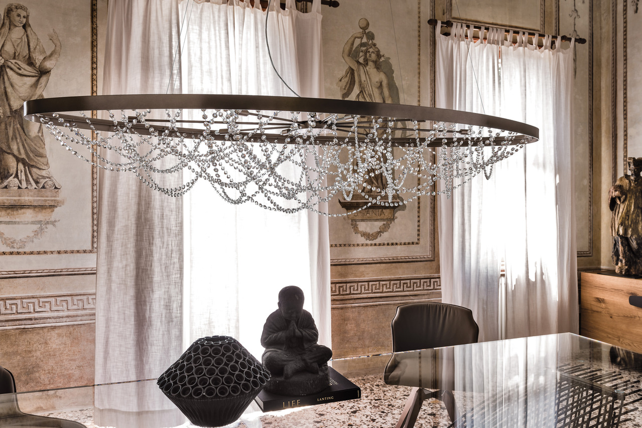 Cattelan Italia Cristal Ceiling Light, view 2