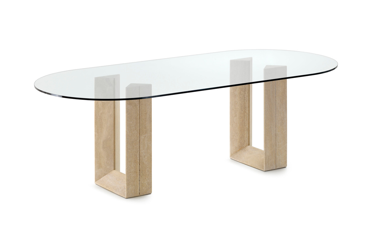 Cattelan Italia Diapason Glass Table, view 3