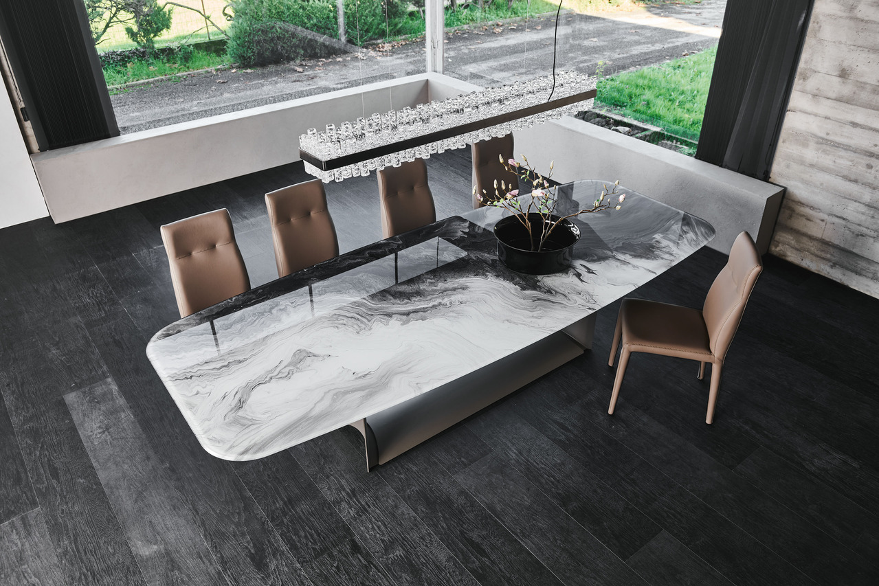Cattelan Italia Dragon Crystalart Table, view 3