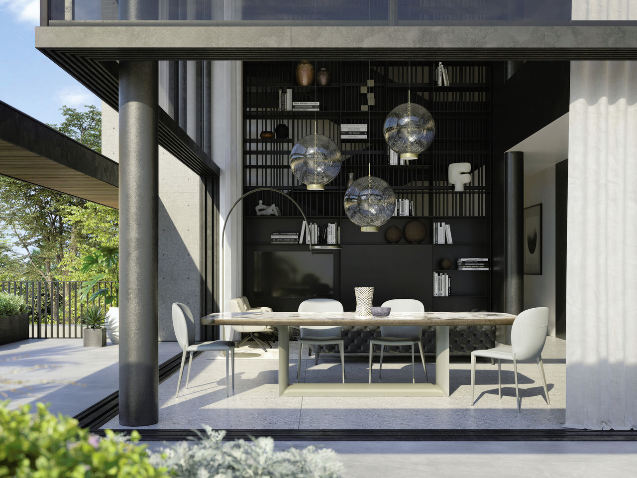Cattelan Italia Dragon Keramik Premium Table, view 2