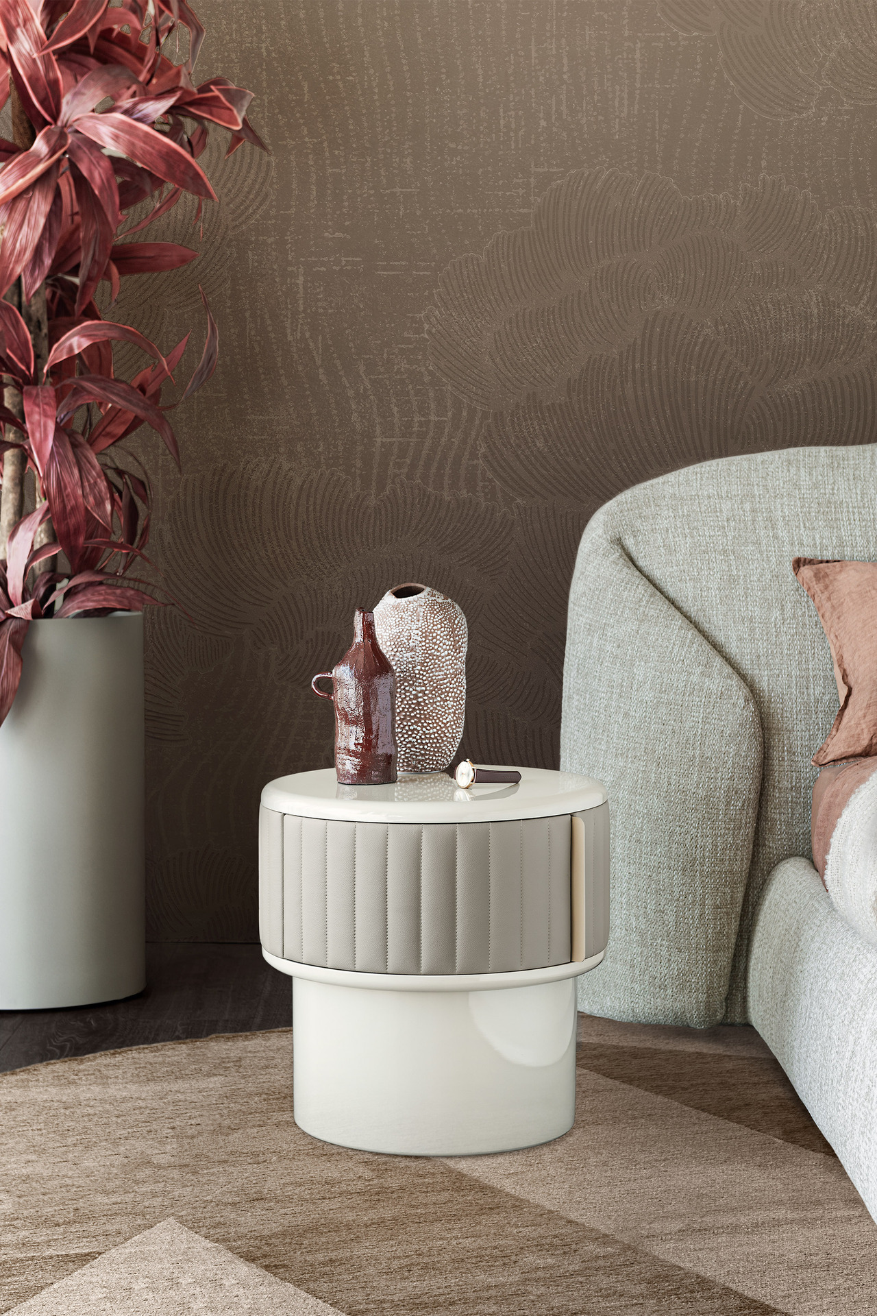 Cattelan Italia Elias Bedside Table, view 2