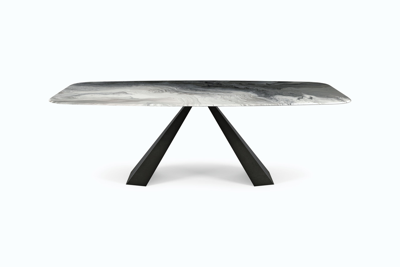 Cattelan Italia Eliot Crystalart Table, view 3