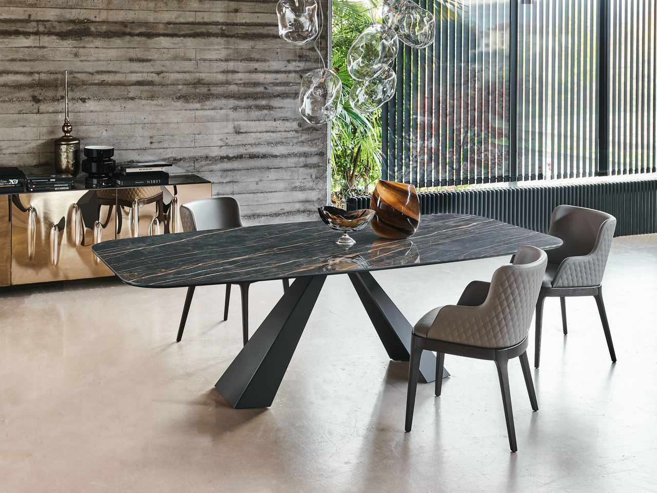 Cattelan Italia Eliot Keramik Table, view 3