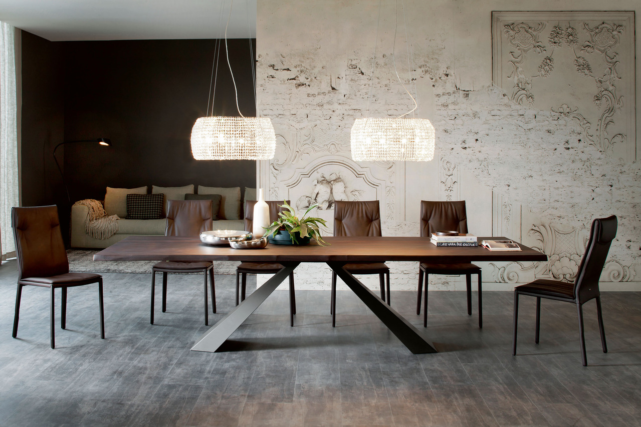 Cattelan Italia Eliot Wood Table, view 2