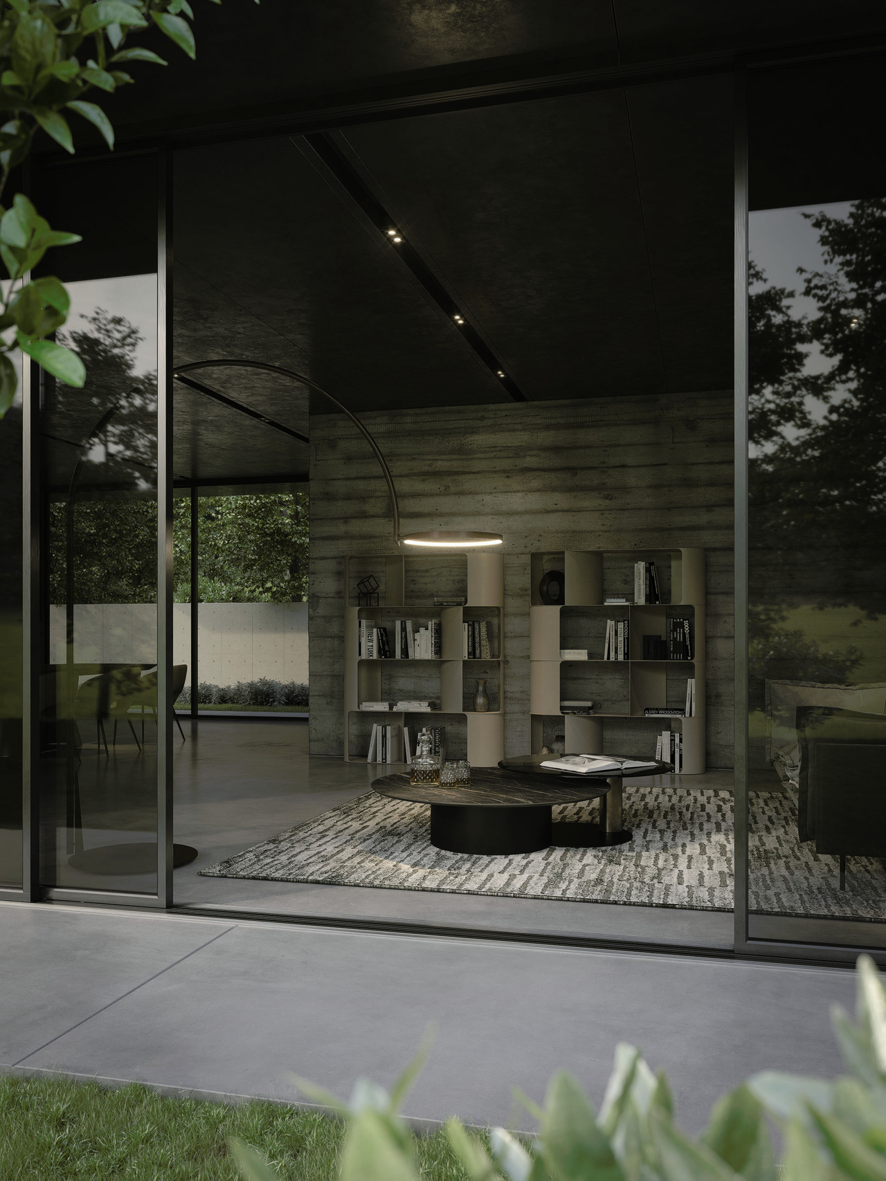 Cattelan Italia Fulham Bookcase, view 4