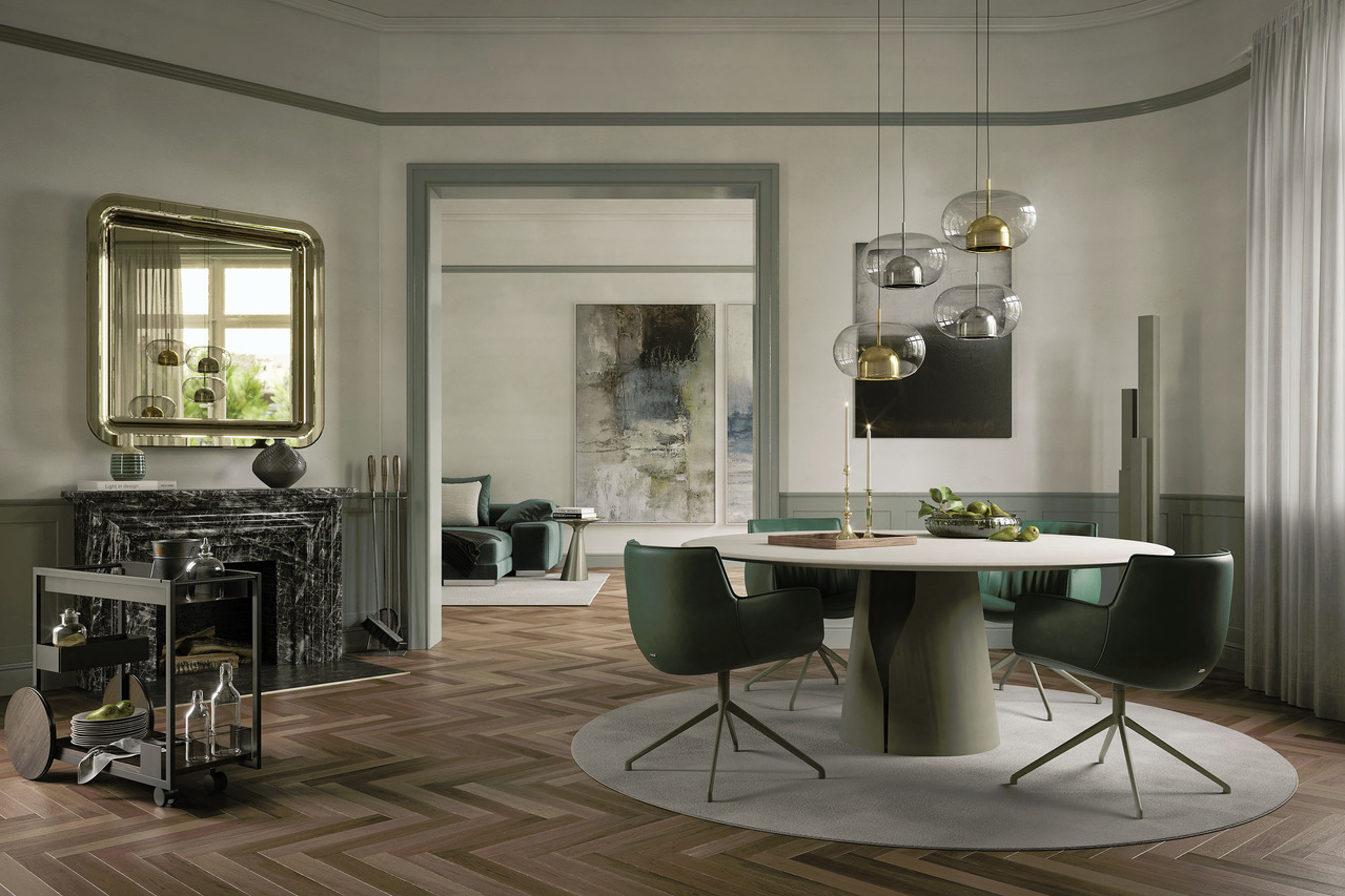 Cattelan Italia Giano Argile Table, view 2