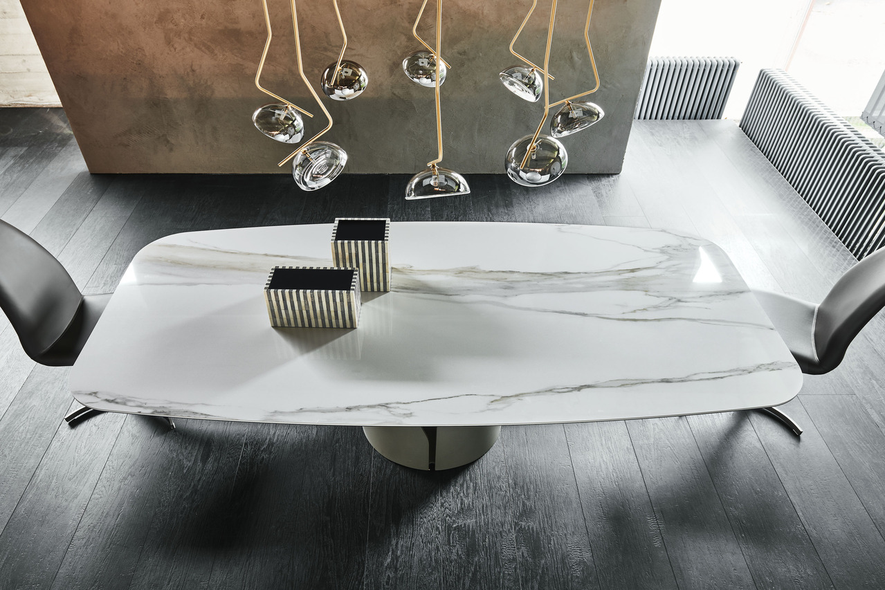 Cattelan Italia Giano Keramik Dining Table, view 3