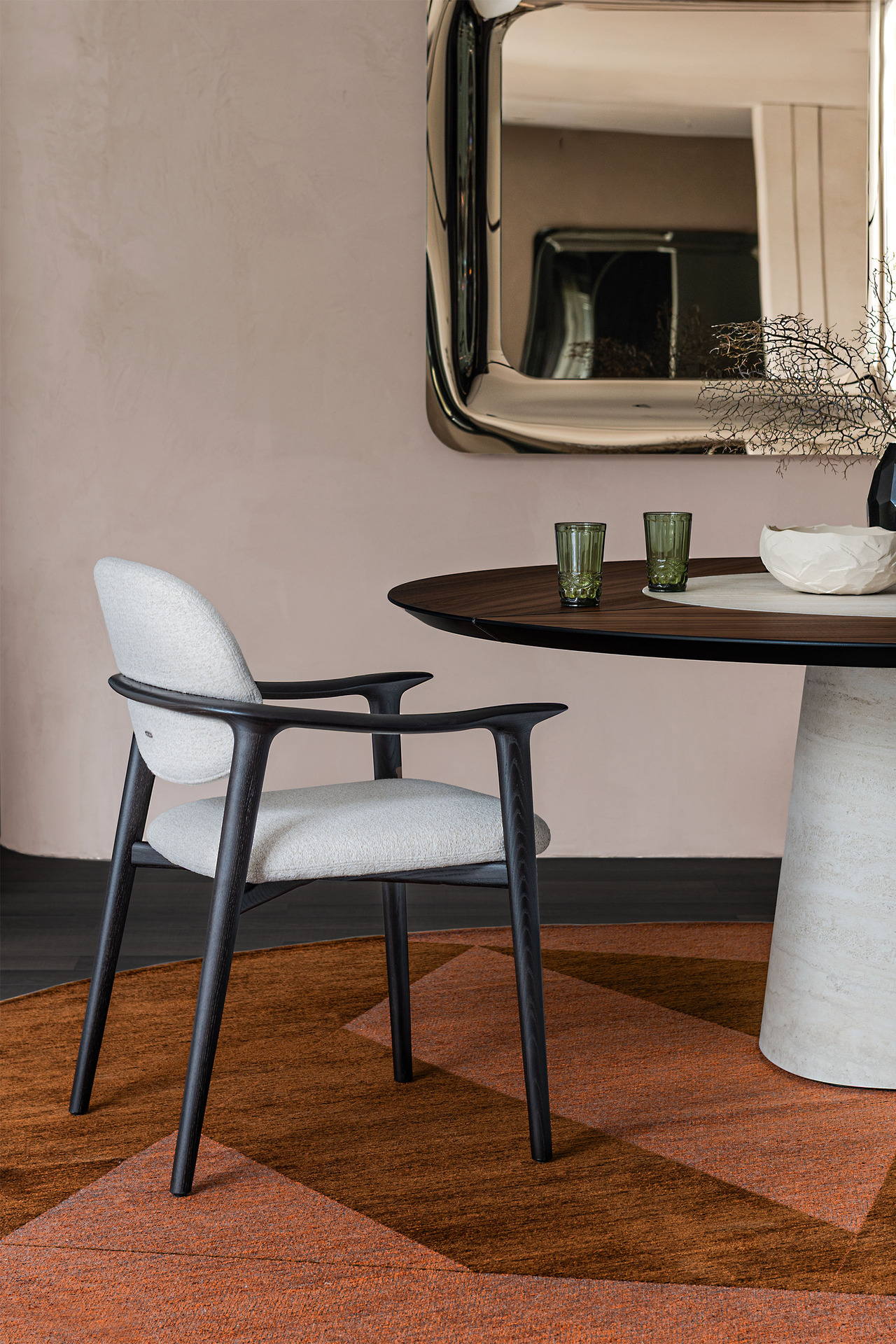 Cattelan Italia Giselle Chair with Armrests, view 2