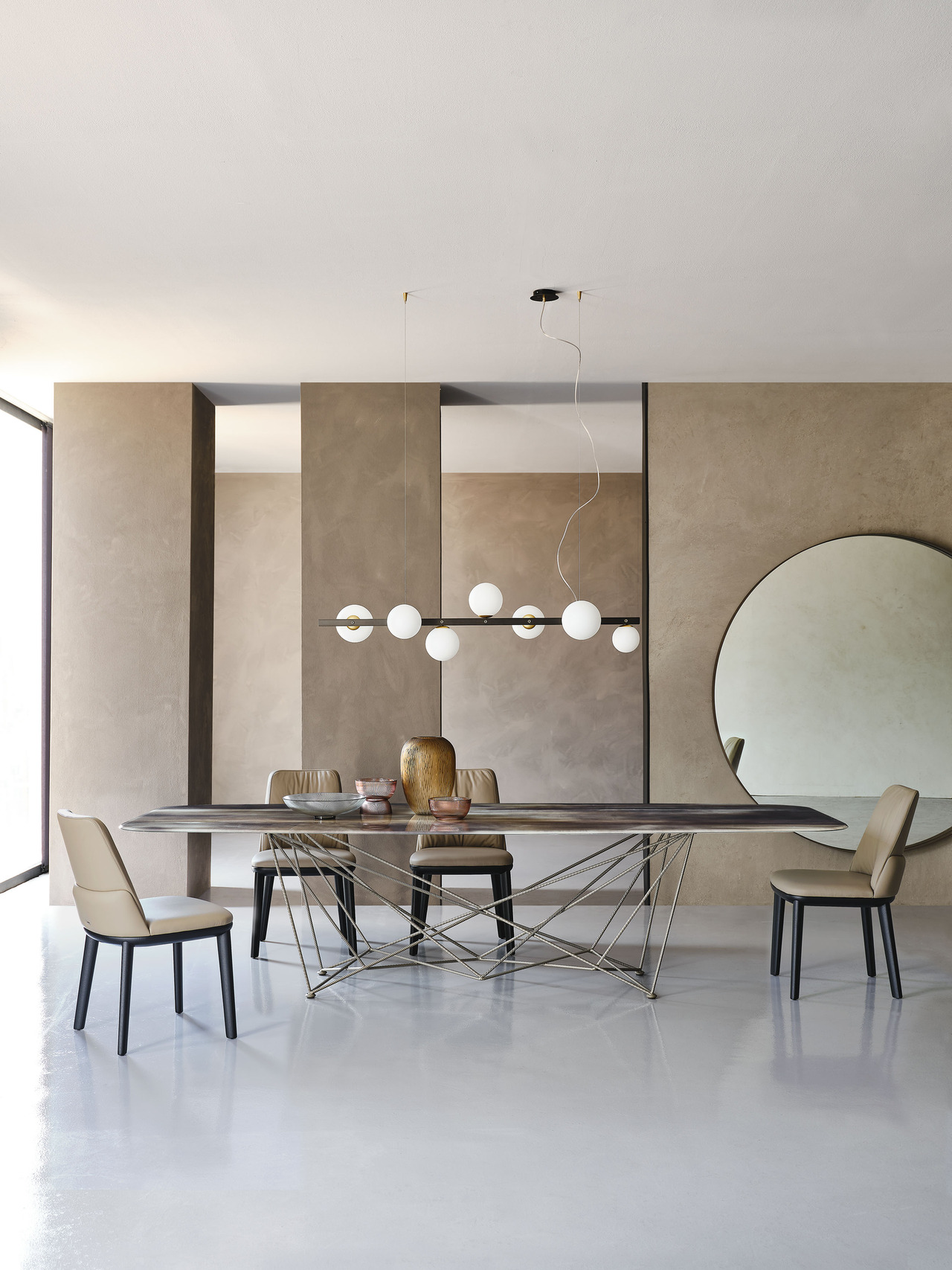 Cattelan Italia Gordon Crystalart Table, view 2