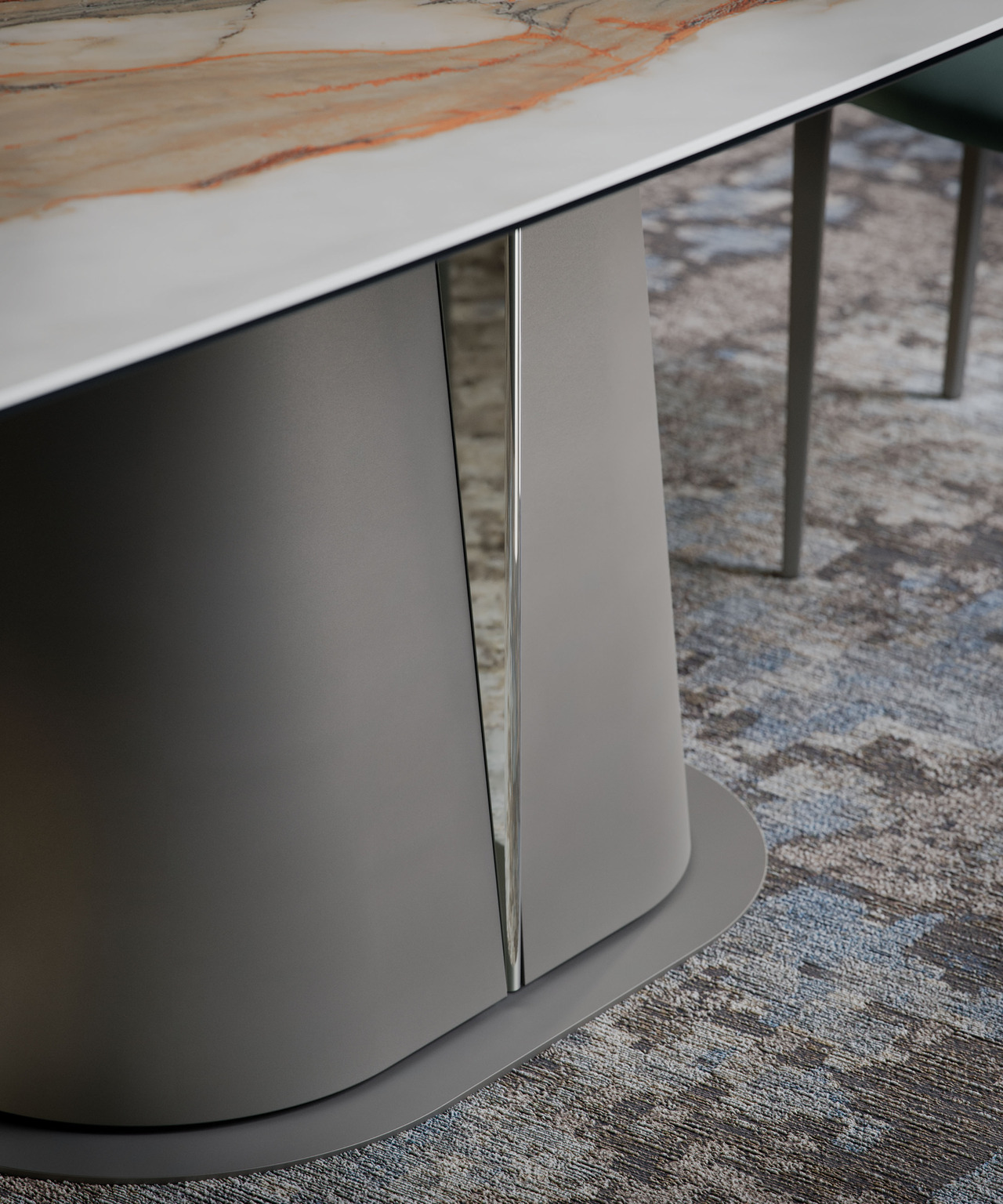 Extendable Cattelan Italia Gotham Keramik Drive Table, view 4