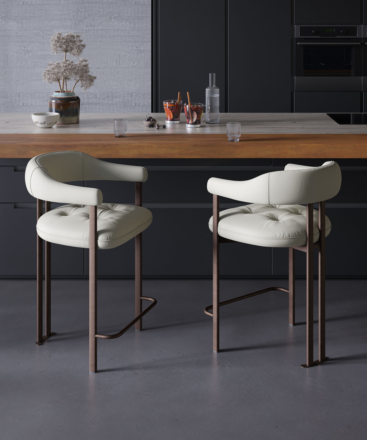 Cattelan Italia Greta Bar Stool, view 2