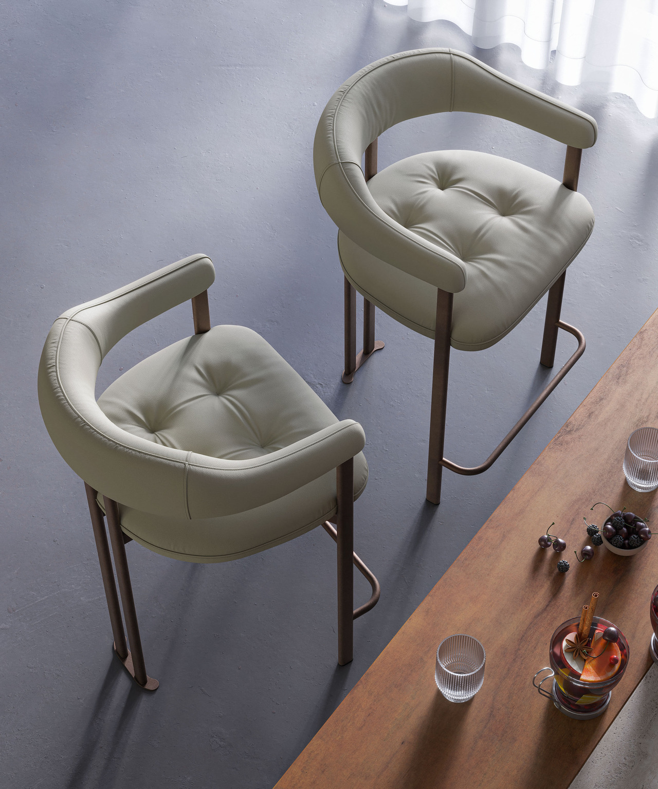 Cattelan Italia Greta Bar Stool, view 3