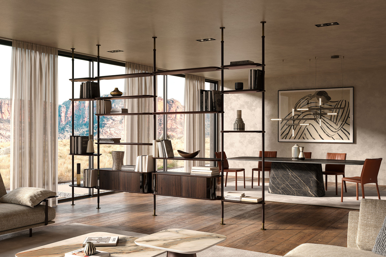 Cattelan Italia Harbour Bookshelf, view 2