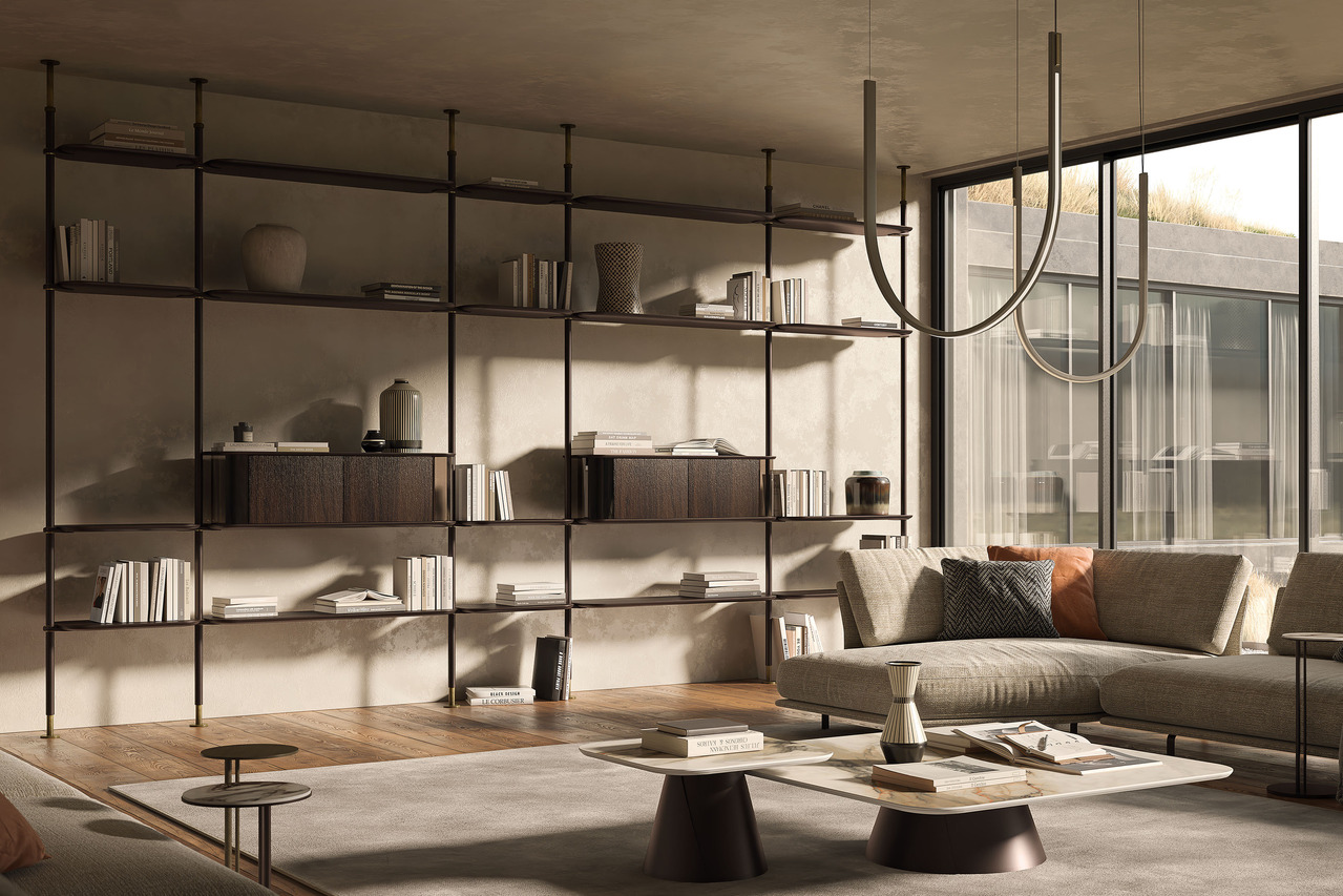 Cattelan Italia Harbour Bookshelf, view 3