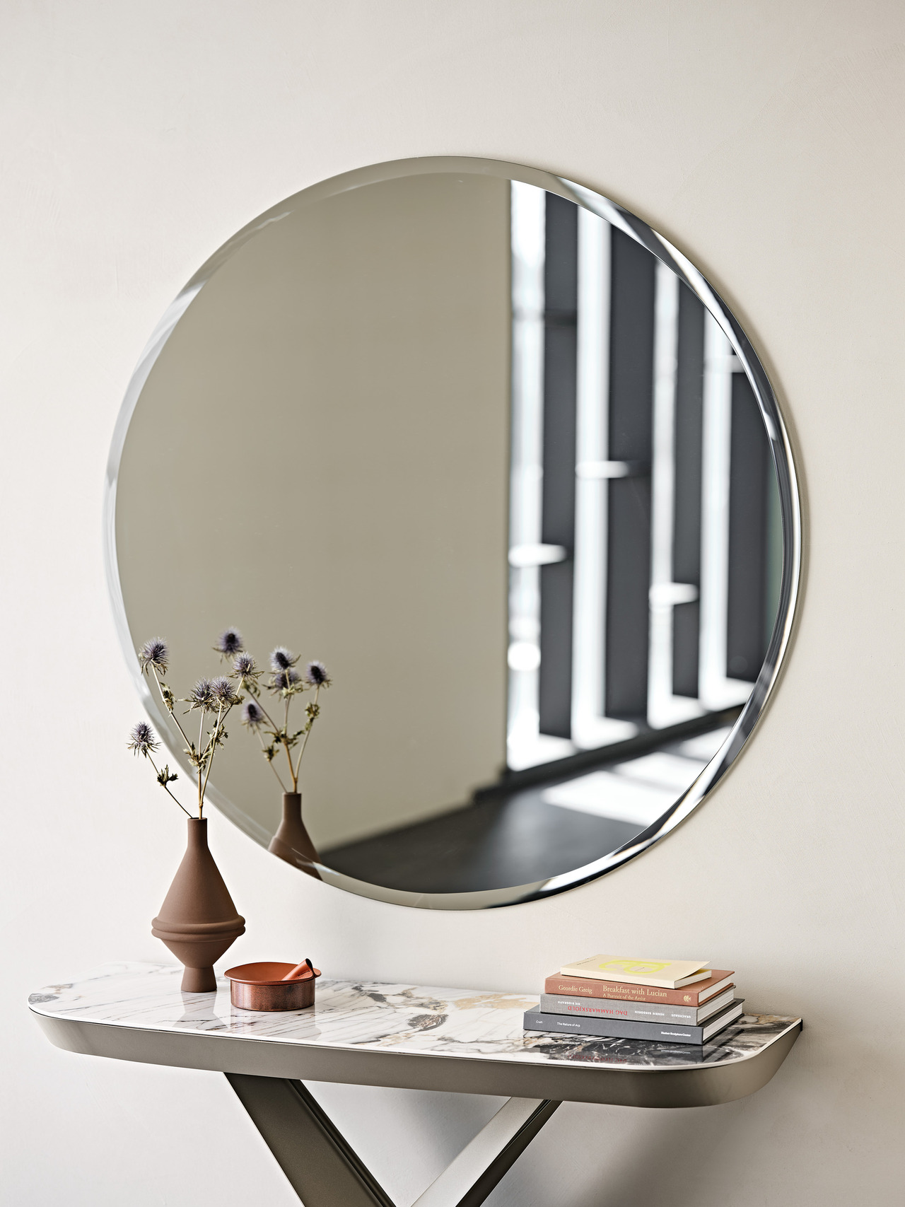 Cattelan Italia Hawaii Round Mirror, view 2