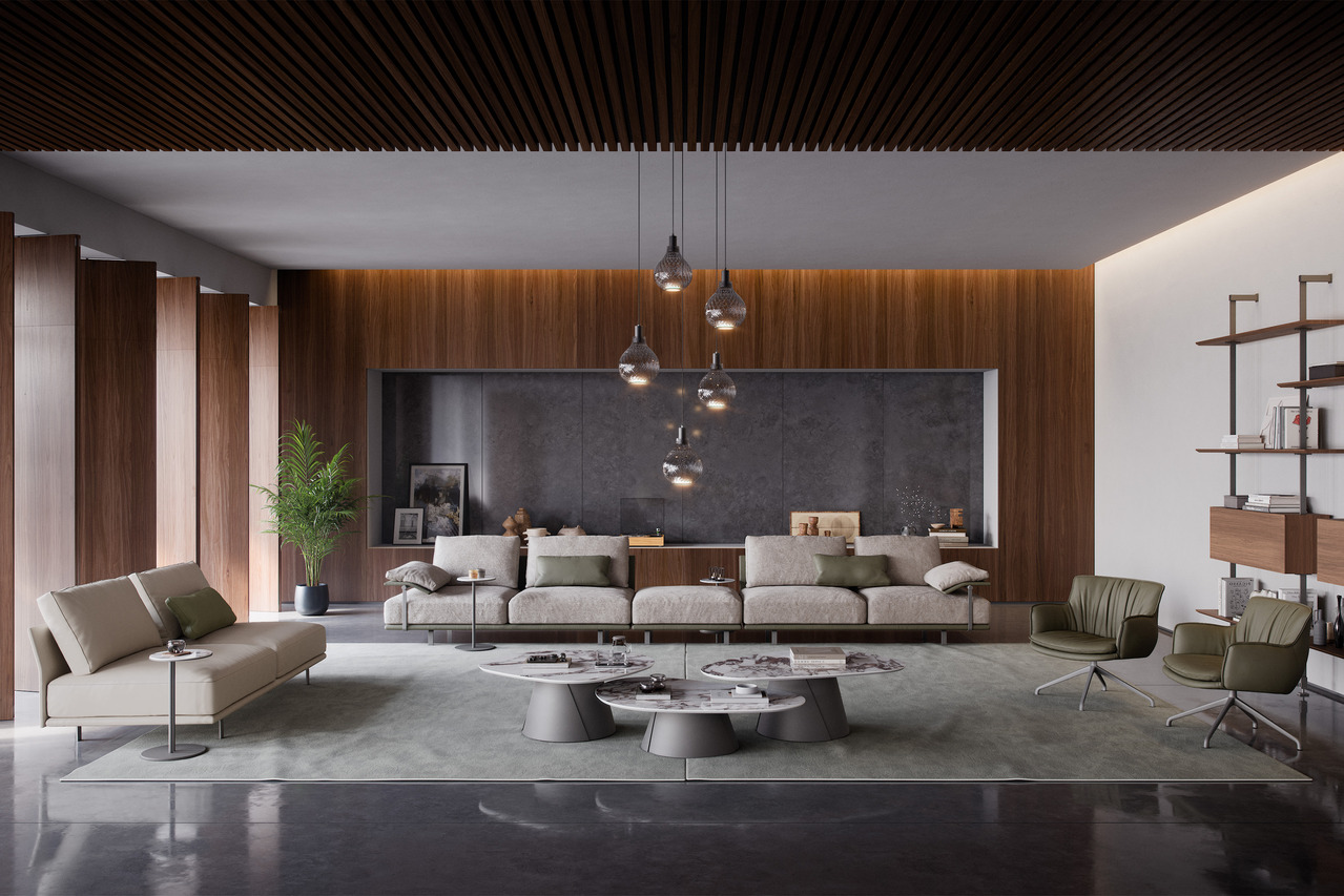 Cattelan Italia Heston Sofa, view 4