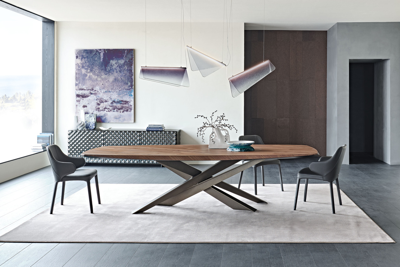 Cattelan Italia Lancer Wood Table, view 2