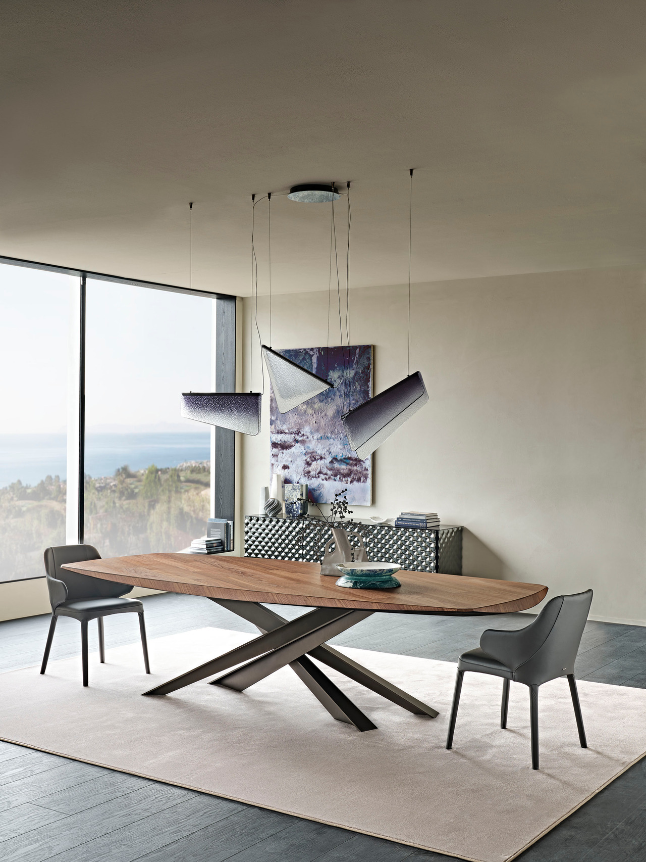 Cattelan Italia Lancer Wood Table, view 3