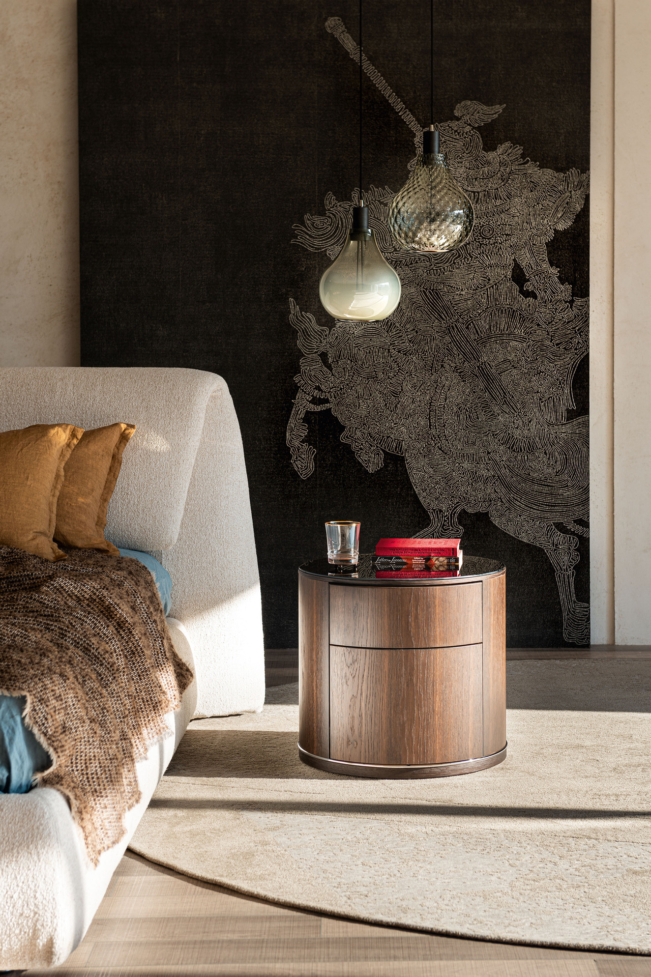 Cattelan Italia Lido Bedside Table, view 2