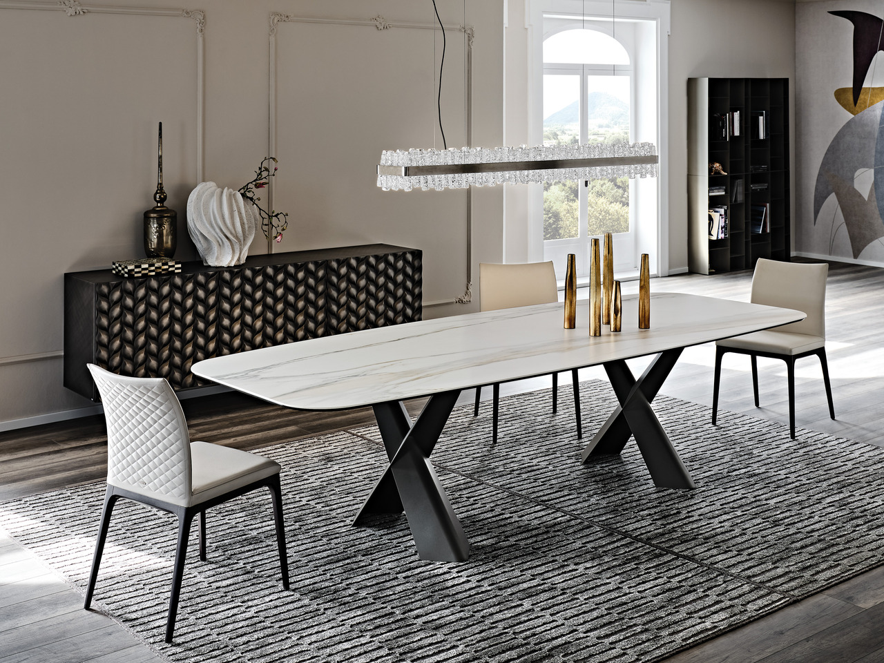Cattelan Italia Mad Max Keramik Table, view 2
