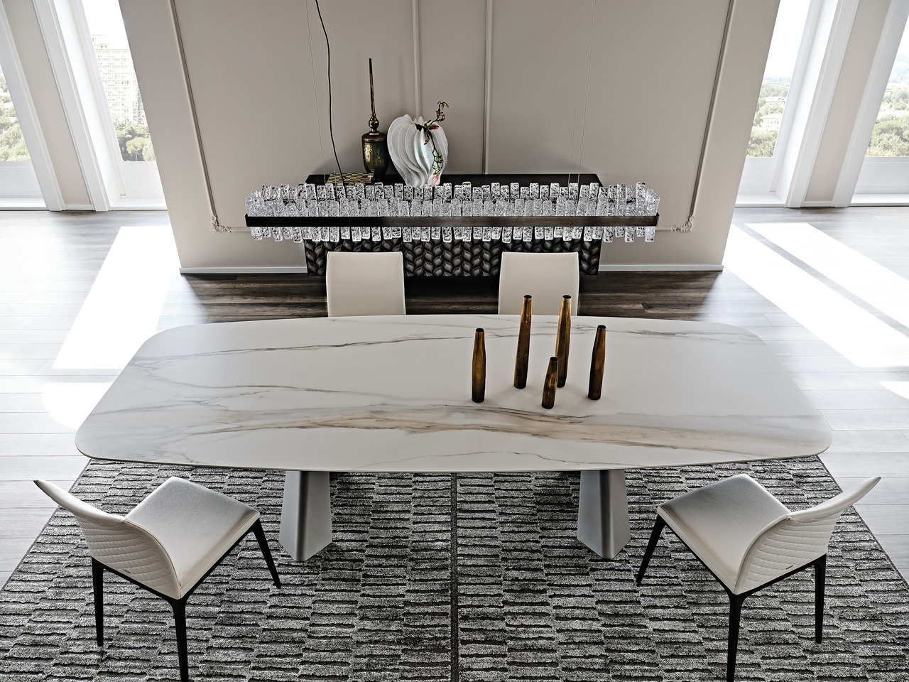 Cattelan Italia Mad Max Keramik Table, view 3
